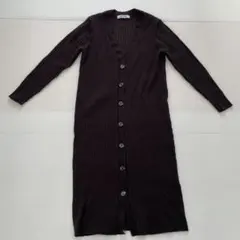 nano universe ナノユニバース ロングニットカーディガン