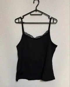 最終値下げ　ブラック レースキャミソール XLサイズ