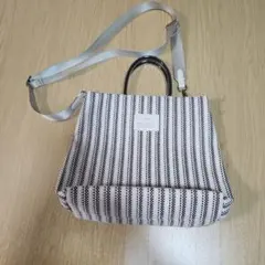極美品✨】 TRIDEEP 2WAYトートバッグ 夏 幾何学ショルダー - メルカリ