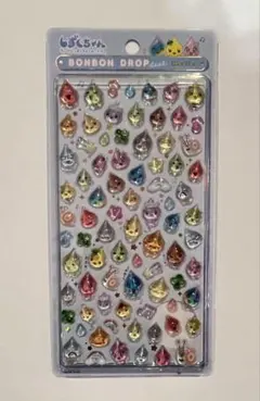 しずくちゃん　ボンボンドロップシールミニ なかまたち