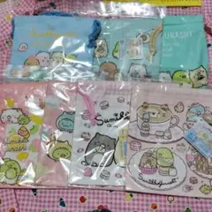 ７枚セット　すみっコぐらし巾着袋