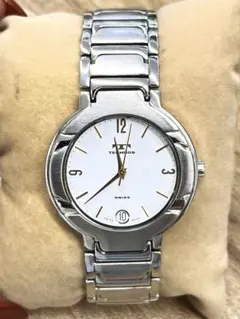 美品 TECHNOS クォーツ 時計