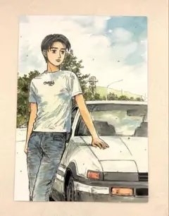 頭文字D ミニキャンバス 藤原拓海 しげの秀一原画展 - メルカリ
