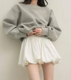 超美品！！NEUNA オフホワイト バルーンスカート Mサイズ