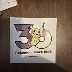 韓国 ポケモン 30周年 ステッカー ミミッキュ - メルカリ