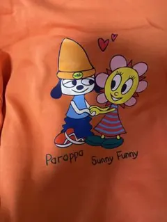 新品パラッパラッパーフーデイパーカーオレンジLサイズサニー