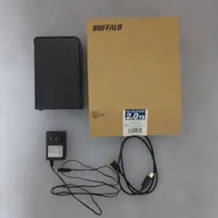 外付けハードディスク BUFFALO HD-LB2.0TU3/N 2TB - メルカリ