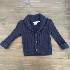 Ralph Lauren ネイビー カーディガン 12M