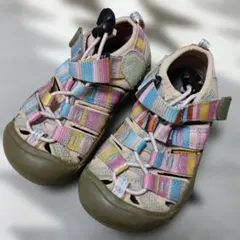 KEEN サンダル　カラフル　女の子　15cm