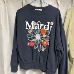 Mardi Mercredi 花柄プリントスウェットのサムネイル