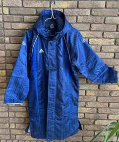 adidasフード付き内ボアベンチコート150cm