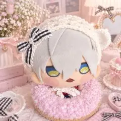 にじまるっと　ヘッドドレス　バブーシュカ　ハンドメイド　　リボン