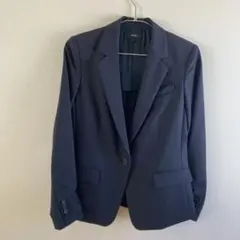 theory ネイビー パンツスーツ
