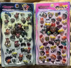 パワパフ ボンボン　ドロップシール　2枚セット