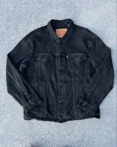 Levi’s ブラックデニムジャケット　XL