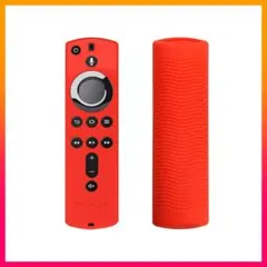 Amazon fire tv シリコン リモコンカバー レッド アマゾン