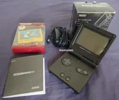 ゲームボーイアドバンスSP ブラック 付属品あり