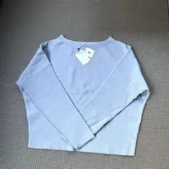 【新品】オペークドットクリップ 春ニットセーター