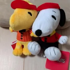スヌーピー ウッドストック ぬいぐるみセット