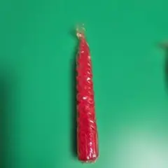 スパイラルキャンドル ロウソク 赤 9本セット クリスマス用やイベントに。