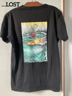 LOST ロスト サーフィン スカル バックプリント Tシャツ オーバーサイズ