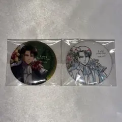 進撃の巨人 リヴァイ 缶バッジ バースデー WIT STUDIO