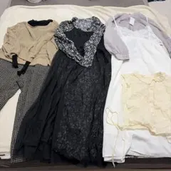 未着用含むレディース服8点まとめ売り/着回し抜群でコーディネートに大活躍！
