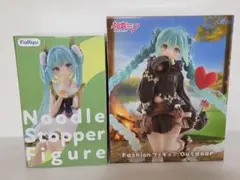 初音ミク フィギュア 2種セット ぬーどるストッパー
