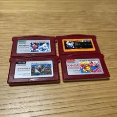 ゲームボーイアドバンス ゲームソフト4本セット