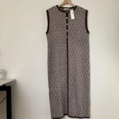 新品タグ付き！RIVIETTA レディース　ジレ　ロングジレ　ニット