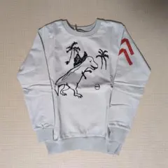 タグ付新品未使用　BOBO CHOSES 恐竜プリント トレーナー 6-7歳