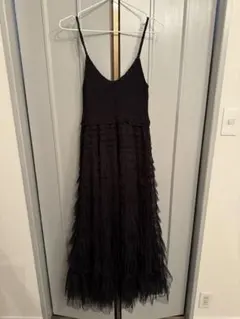 EL camino クロシェレースティアードワンピース