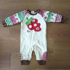 Bit'z イチゴロンパース サイズ80