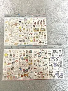 新品正規品！大人の図鑑シール、たまごっち　サンリオ7種