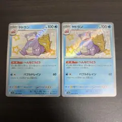 ヤドラン 色違い 2枚セット