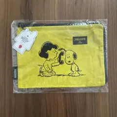 스누피 루시 일러스트 파우치