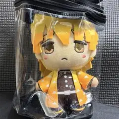 鬼滅の刃 我妻善逸 ぬいぐるみ フリュー公式 プライズ タグなし　ケース付き