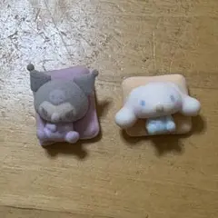 サンリオ　びっくらたまご　ふわふわゆあがりあかちゃん　クロミ　シナモンのサムネイル