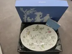 Wedgwood 花柄 楕円形皿