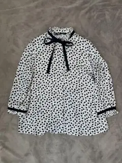 ZARA フラワープリント長袖シャツ