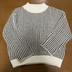 URBAN RESEARCH ストライプニットセーター フリーサイズ