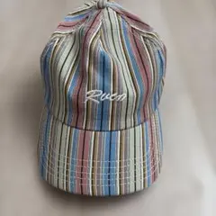 RVCA ストライプ ベースボールキャップ