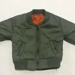 カーキ　ブルゾン　60-70
