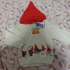 nana トイストーリー　三角コーン　パーカー　裏毛　130