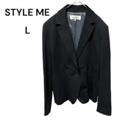 STYLE ME ストレッチジャケット 黒 11号 L 東京スタイル 美品のサムネイル