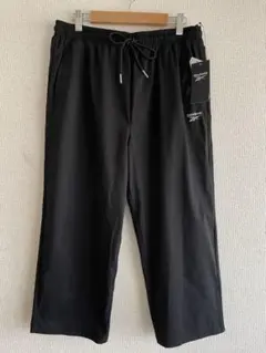 【新品】Reebok ジム・スタジオ・エクセサイズ・ブラックパンツ LL