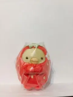 喫茶すみっコでいちごフェア てのりぬいぐるみ ぺんぎん？ - メルカリ