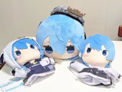 ホロライブ　星街すいせい　パペットぬいぐるみ2種 寝そべりBIGぬいぐるみ