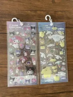クリアキャンディシール 2シートセット　サンリオ