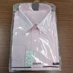 新品未使用　VEDERSI ピンク 長袖ワイシャツ L